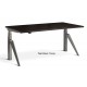 Five Dual Motor Tapered Leg Height Adjustable Desk